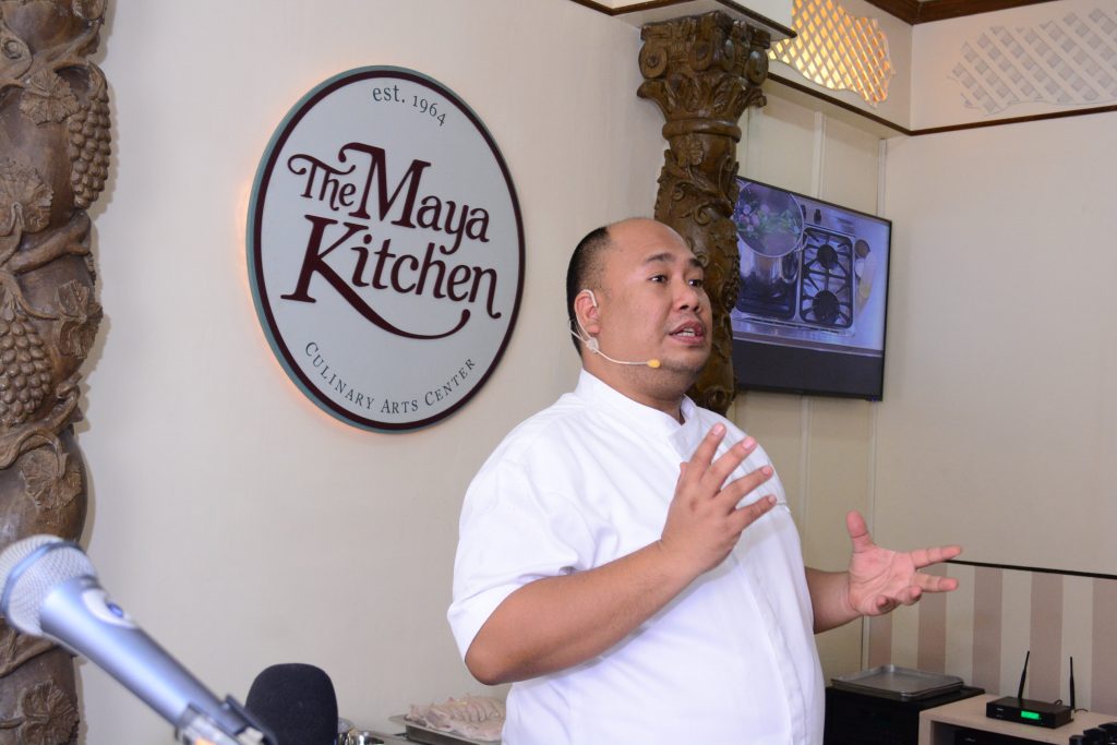 Chef Tatung at The Maya Kitchen