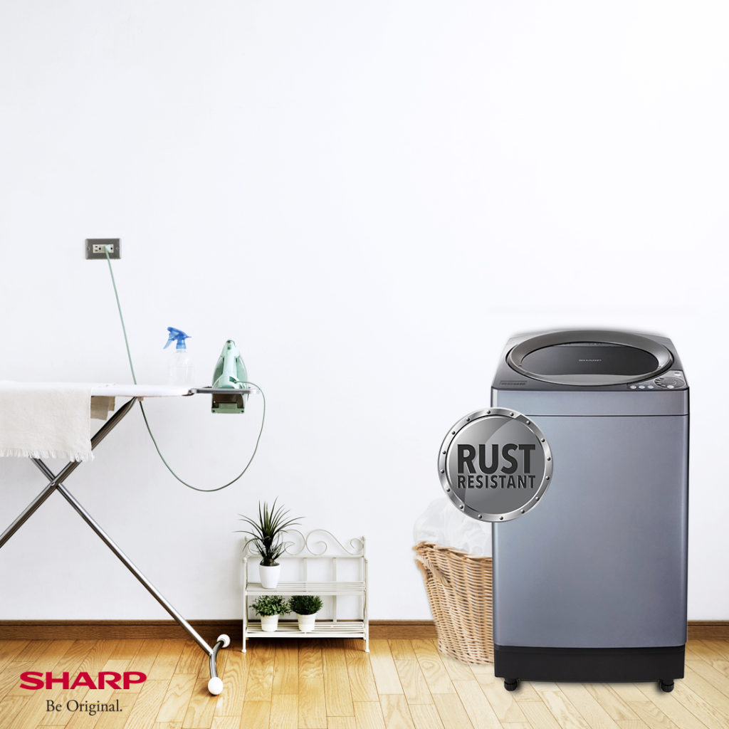 My Secret Fabric Softener + Sharp's Fully Automatic Washing Machine 1