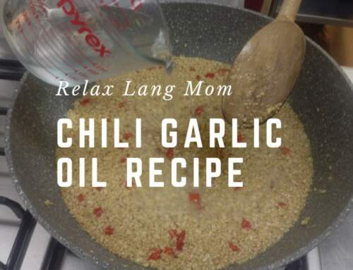 Gourmet in a Bottle: Chili Garlic Oil Recipe