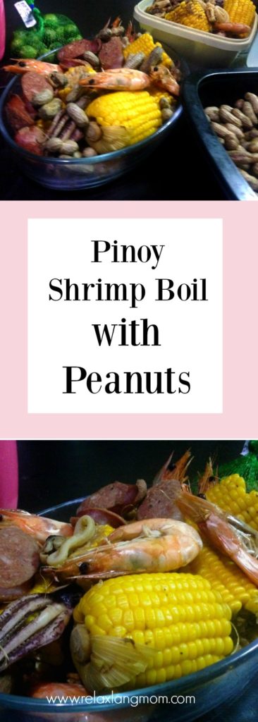 Pinoy Shrimp Boil with Peanuts 2