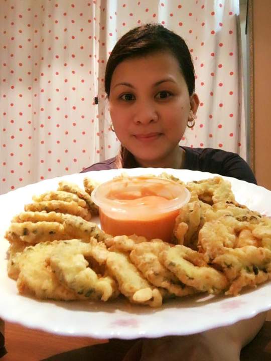 Calamares Ampalaya Recipe 1