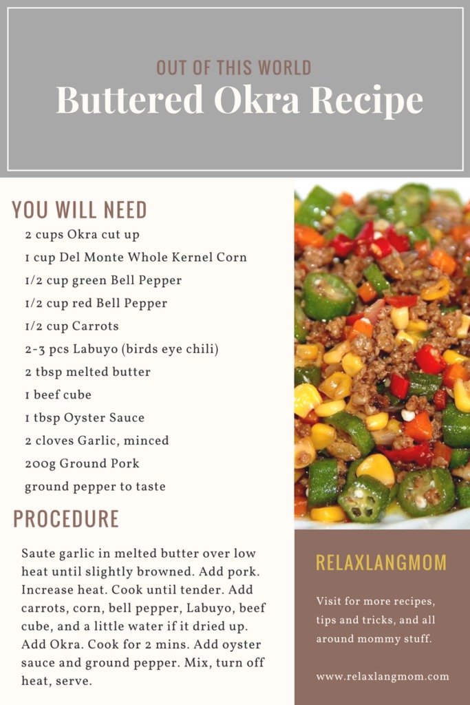 Out of This World Buttered Okra Recipe 2