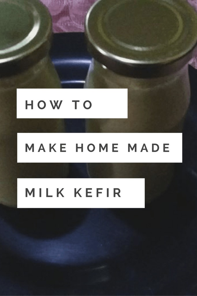 How to make home made milk kefir probiotic drink -best for lactose intolerant 1