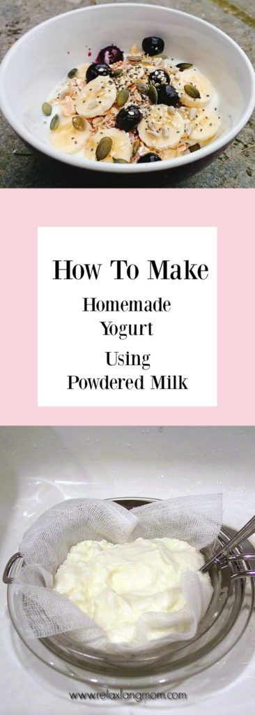 How to make homemade yogurt using powdered milk 2