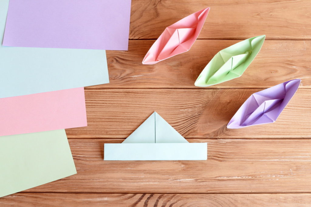Homeschool Art Project: How to make a paper boat 6 Homeschool Art Project: How to make a paper boat 1