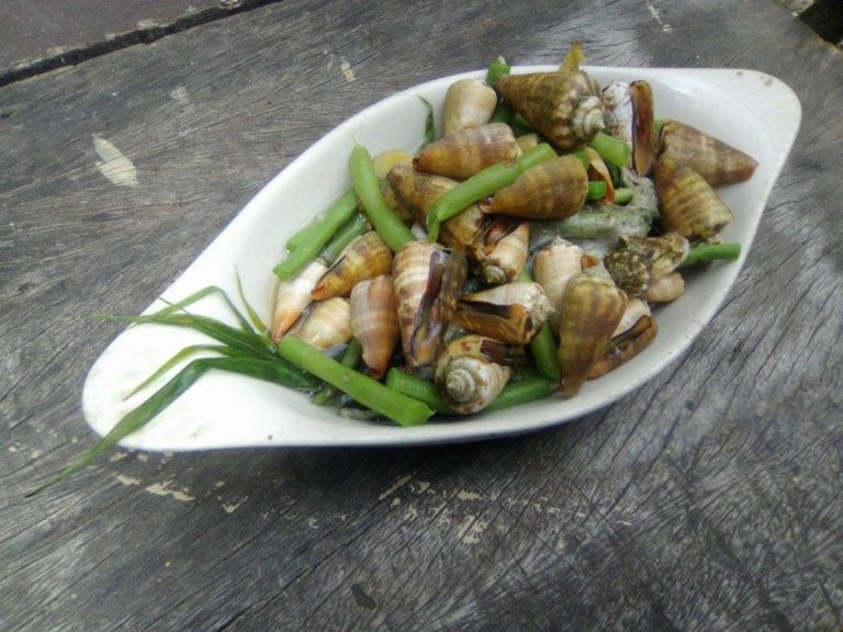 Balakwit or sikad-sikad in ginger.