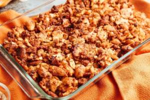 Longganisa Kesong Puti Pandesal Stuffing for Filipino Thanksgiving