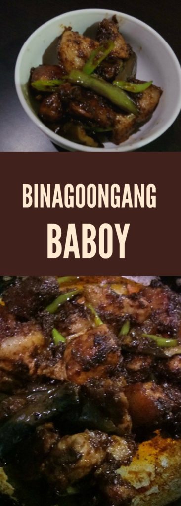 Binagoongang Baboy Recipe
