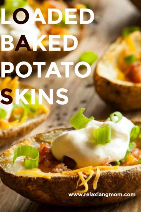 Loaded Baked Potato Skins -Relax lang Mom Filipino Food Blog and Recipes