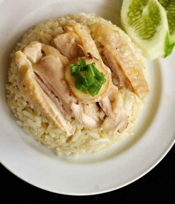 rice cooker hainanese chicken rice