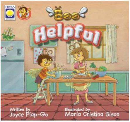 Filipino Story books for children - Bee Helpful by Joyce Piap - Go