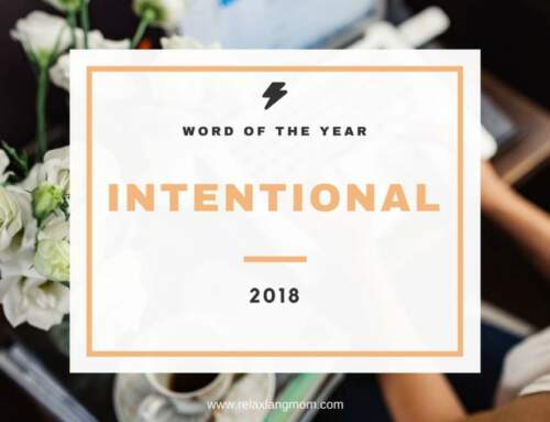 I want to be intentional -My Word of the Year + Athena Milk Review