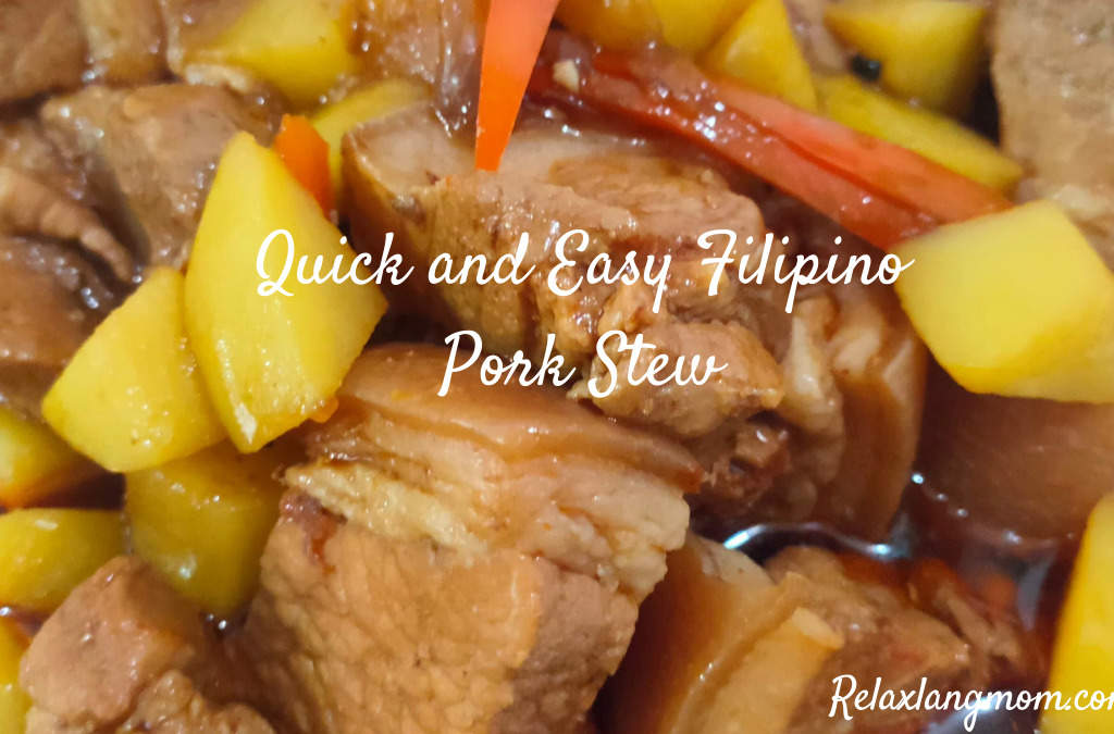 Quick and Easy Filipino Pork Stew
