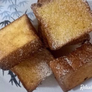Toasted Butter Garlic Bread Fuwa Fuwa
