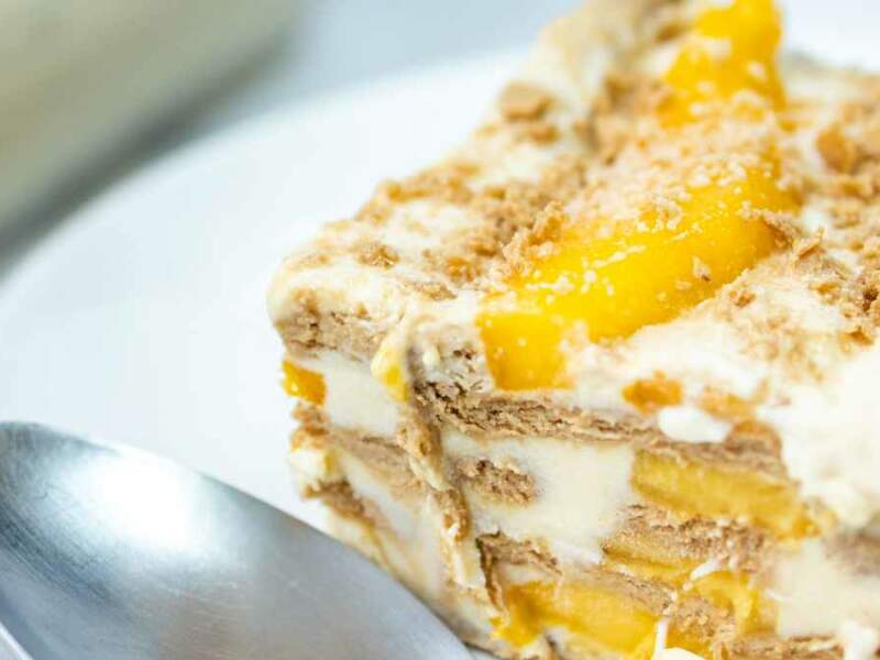 Refrigerator Mango Graham Cake: A Tropical Twist on an Old-Fashioned Favorite 4 Mango Graham Cake Recipe
