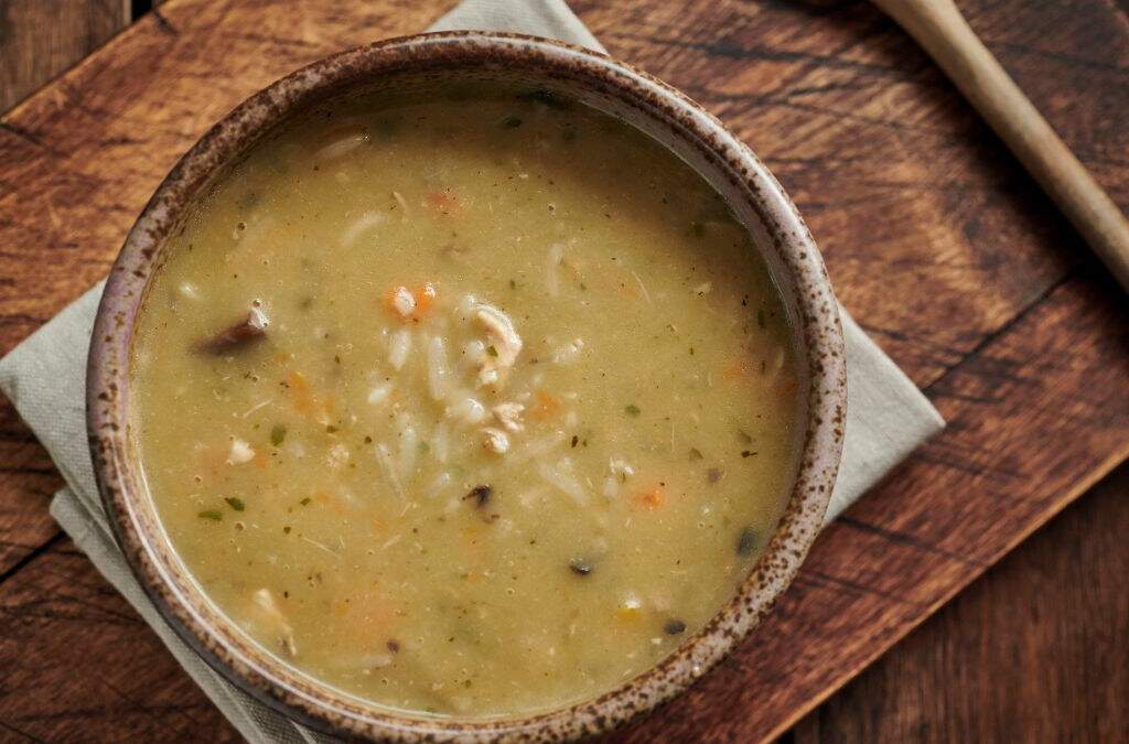 Warm Up to Healthy Homemade Soups 1 Mushroom and Rice Homemade Soup