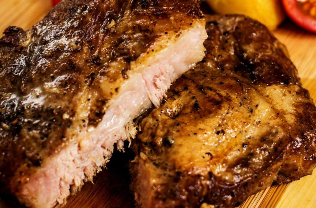 Pan Fried Sous Vide Pork Steaks (Kasim) 6 Pan Fried Sous Vide Pork Steaks (Kasim) 6