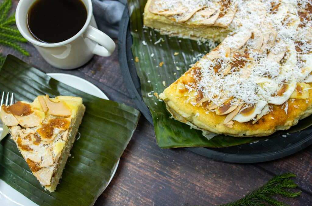 Steamed Puto Cake With Salted Eggs 4 Steamed Puto Cake With Salted Eggs 4