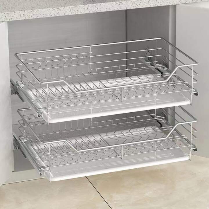 10 Easy Kitchen Hacks To Help Busy Moms Maintain Organization 3 Pull Out Drawer Kitchen Hack