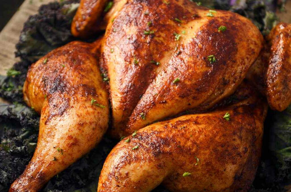 Easy Lemon and Pepper (Spatchcocked) Butterflied Chicken Baked in an Air Fryer - A Fresh, Hands-off Weeknight Meal 3 Easy Lemon and Pepper (Spatchcocked) Butterflied Chicken Baked in an Air Fryer - A Fresh, Hands-off Weeknight Meal 3