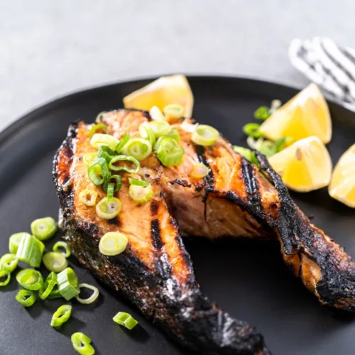Easy Grilled Salmon Steak Recipe 1 Easy Grilled Salmon Steak Recipe 1