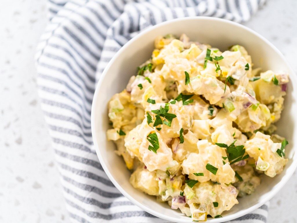 Instant Pot Potato Salad (with Eggs Cooked in the Same Pot!) 11 Instant Pot Potato Salad (with Eggs Cooked in the Same Pot!) 11