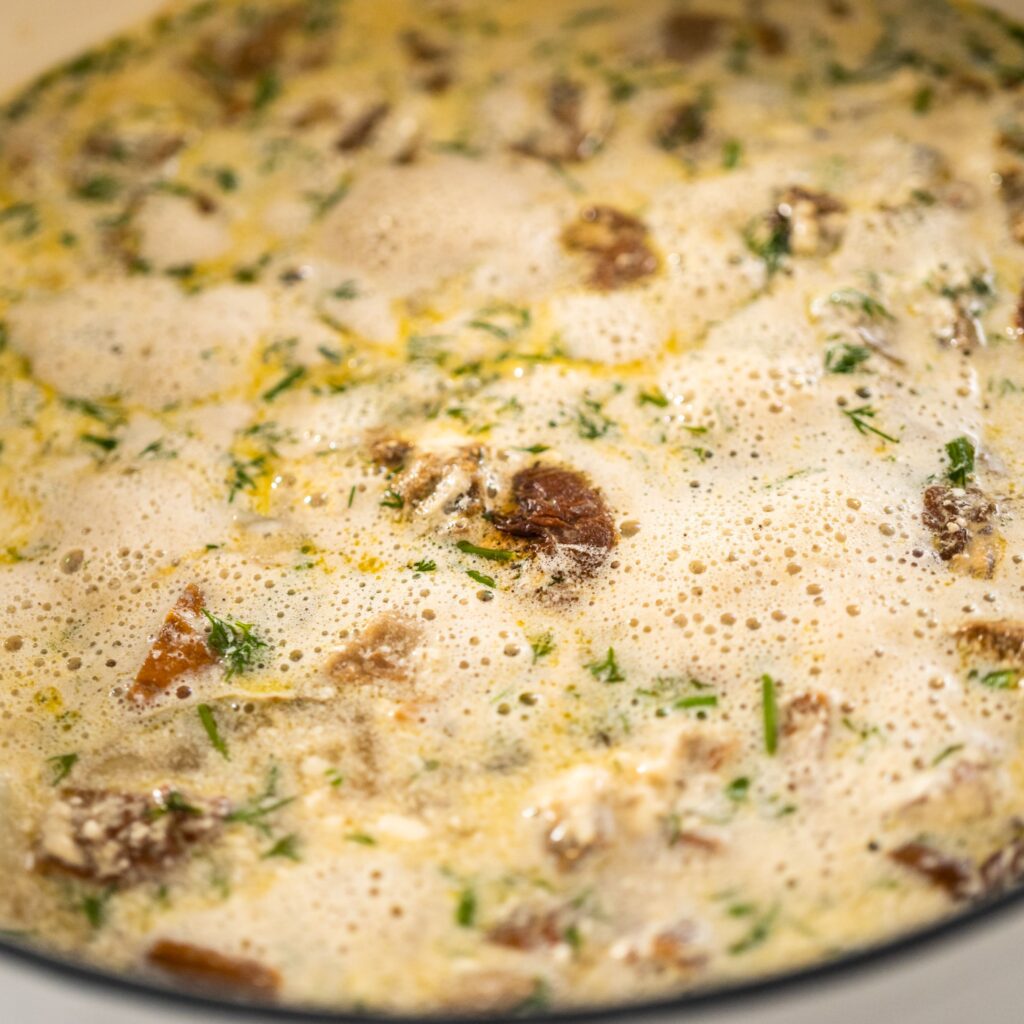 Creamy Wild Mushroom Soup with Potatoes 6 creamy-wild-mushroom-potato-soup-pot.jpg