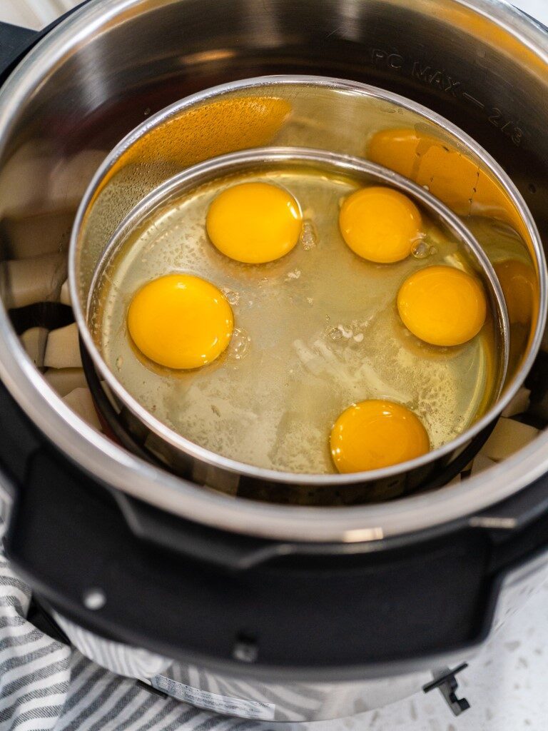 Instant Pot Potato Salad (with Eggs Cooked in the Same Pot!) 7 Instant Pot Potato Salad (with Eggs Cooked in the Same Pot!) 7