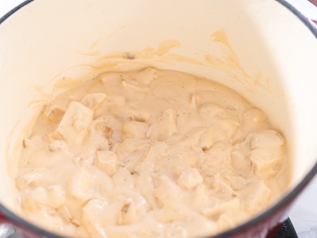 Chicken alfredo pasta